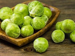 Brussels sprouts are in